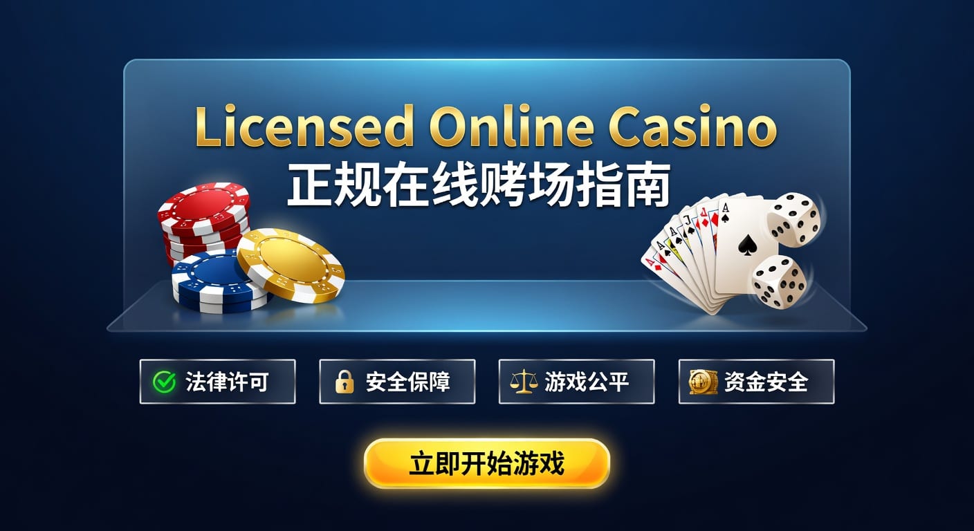 正规在线赌场 licensed online casino 选择指南与风险识别