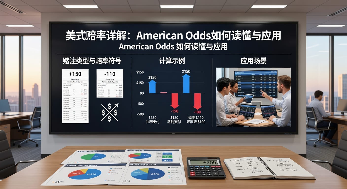 美式赔率 american odds 解读与换算实战指南