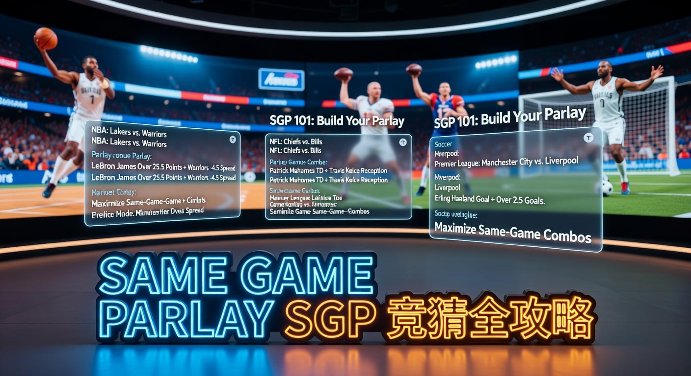 same game parlay SGP：串关分析与实战思路