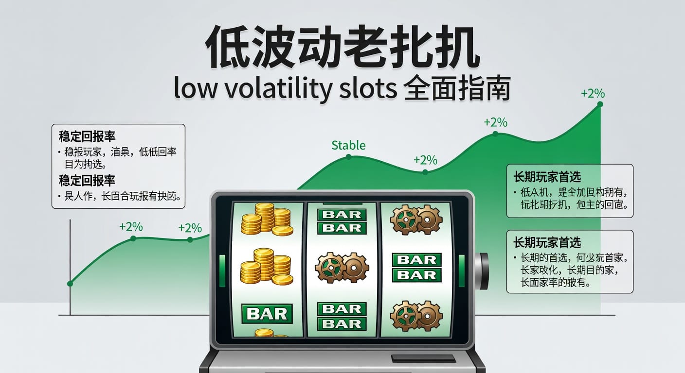 低波动老虎机 low volatility slots：稳健玩法与2026年观察