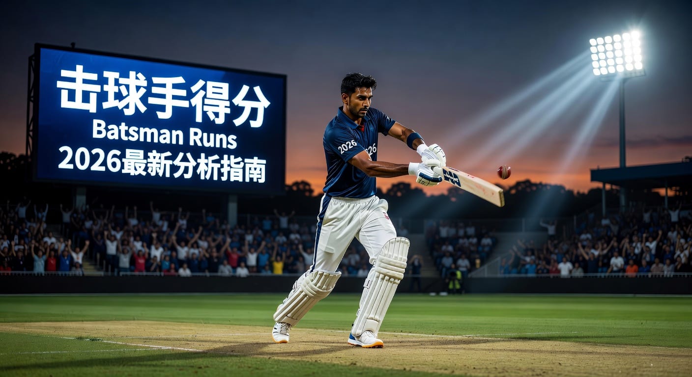 击球手得分 Batsman Runs｜2026年赛事数据解读