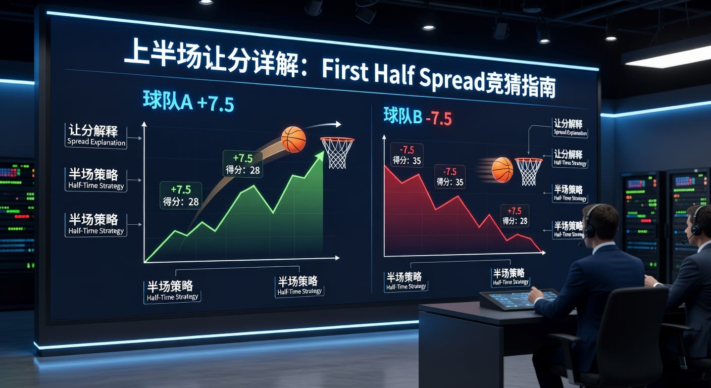 上半场让分 first half spread 实战分析与赛前判断